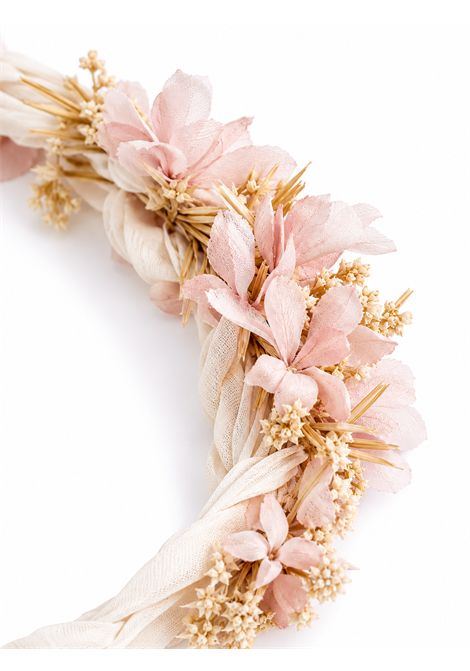 Coroncina con fiori applicati AMAYA KIDS | 633318C0002